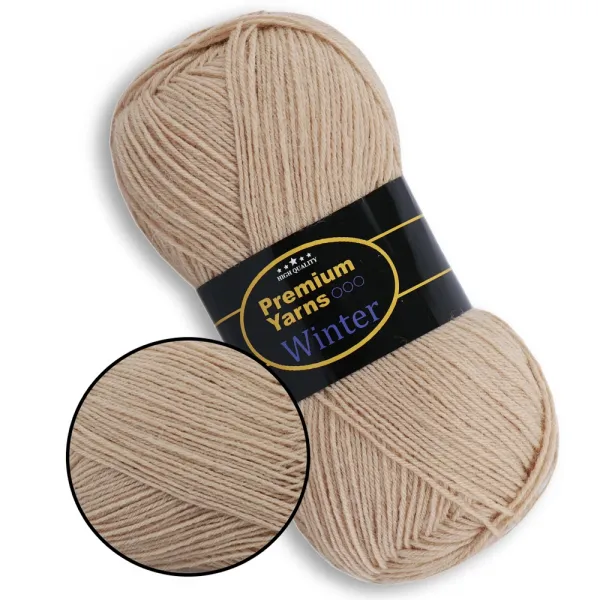 Premium Yarn Winter, Крем №610 – купити | Candy Yarn