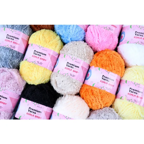 Premium Yarn Koala Baby 100, Белый №101 – купить | Candy Yarn