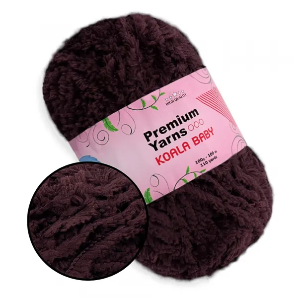 Premium Yarn Koala Baby 100, Слива №136 – купить | Candy Yarn