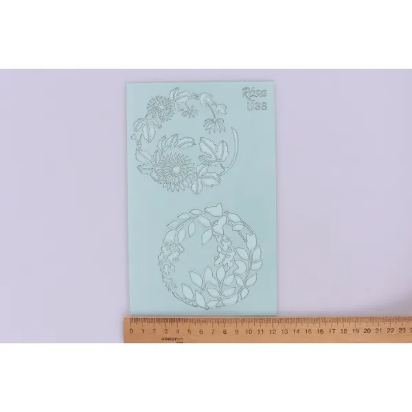 Трафарет багаторазовий універсальний №U105, 13х20см, ROSA TALENT – купити | Candy Yarn