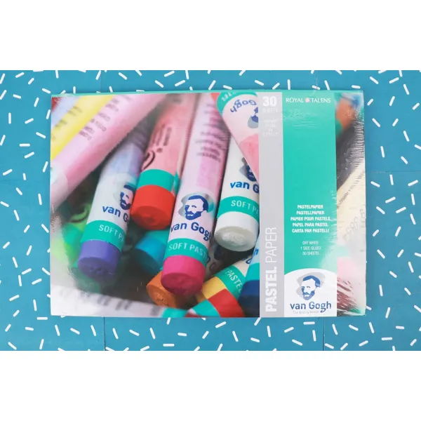 Q Склейка для пастели Van Gogh 160г/м, А4 30л, Royal Talens – купить | Candy Yarn