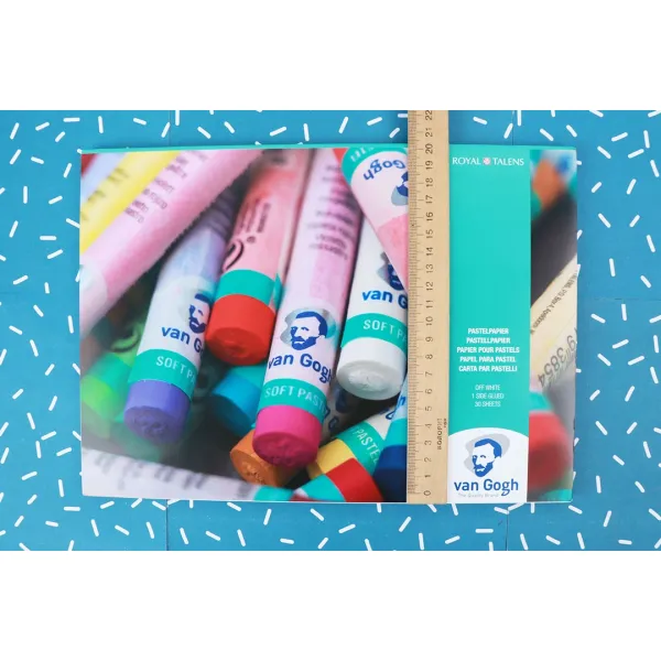 Q Склейка для пастели Van Gogh 160г/м, А4 30л, Royal Talens – купить | Candy Yarn