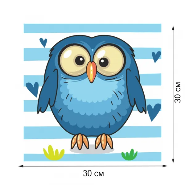 Картини за номерами 30*30 