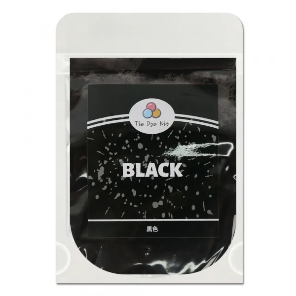Порошкова фарба для тканини чорна (Black), 10 г — Tie Dye, фарбування бавовни та синтетики – купити | Candy Yarn