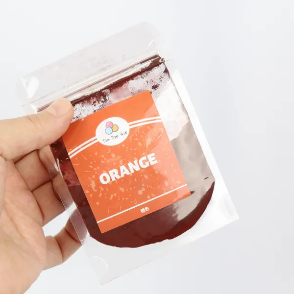 Порошкова фарба для тканини Помаранчева (Orange), 10 г—Tie Dye,фарбування бавовни та синтетики – купити | Candy Yarn