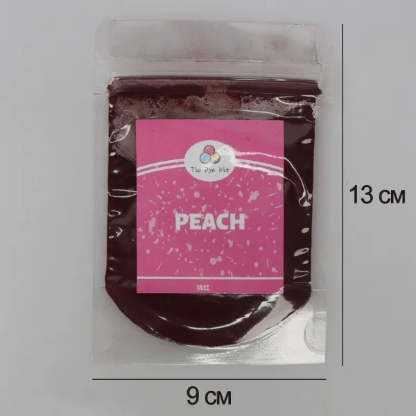 Порошкова фарба для тканини Рожева (Peach), 10 г—Tie Dye,фарбування бавовни та синтетики – купити | Candy Yarn