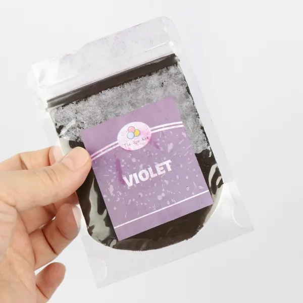 Порошкова фарба для тканини Фіолетова (Violet), 10 г—Tie Dye,фарбування бавовни та синтетики – купити | Candy Yarn