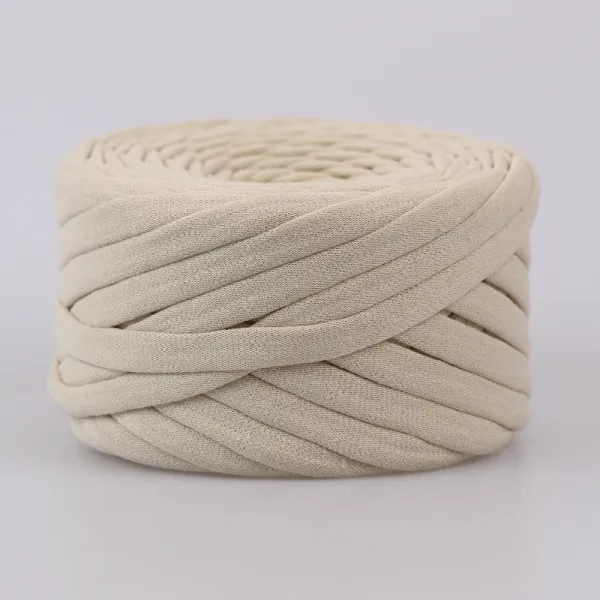 Трикотажна пряжа S 30м Trikolino 7-9mm, Айворі – купити | Candy Yarn