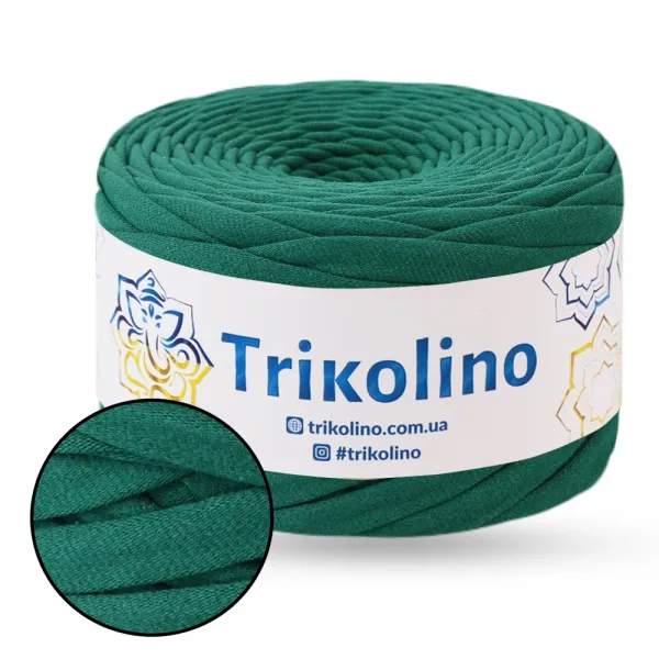 Trikolino 7-9mm S, Зеленый мох, 30м – купить | Candy Yarn