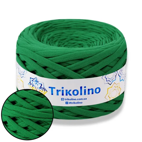 Trikolino 7-9mm, 100м, трикотажна пряжа для в'язання кошиків та сумок – купити | Candy Yarn