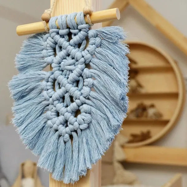 Шнур бавовняний Макраме 3мм, темно-синій, 250г/100м – купити | Candy Yarn