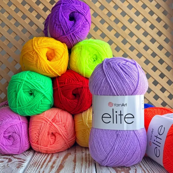 YarnArt Elite, Петроль №843 – купить | Candy Yarn