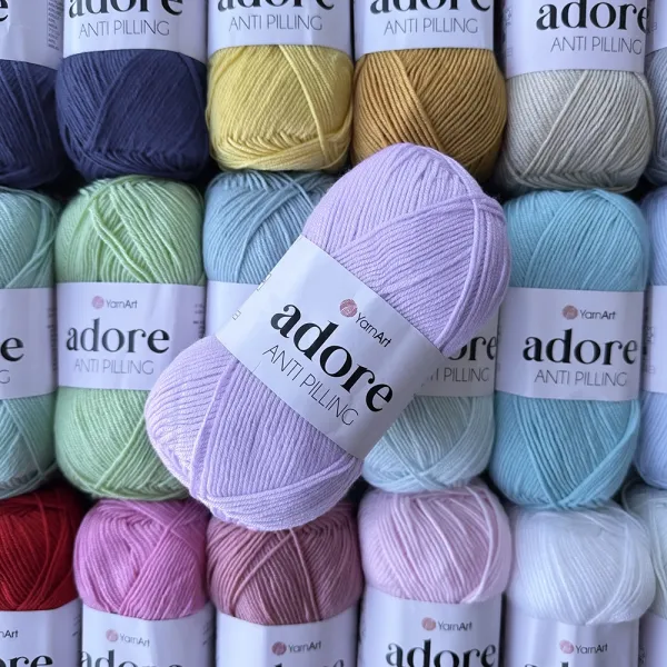 YarnArt Adore, Молочний №331 – купити | Candy Yarn