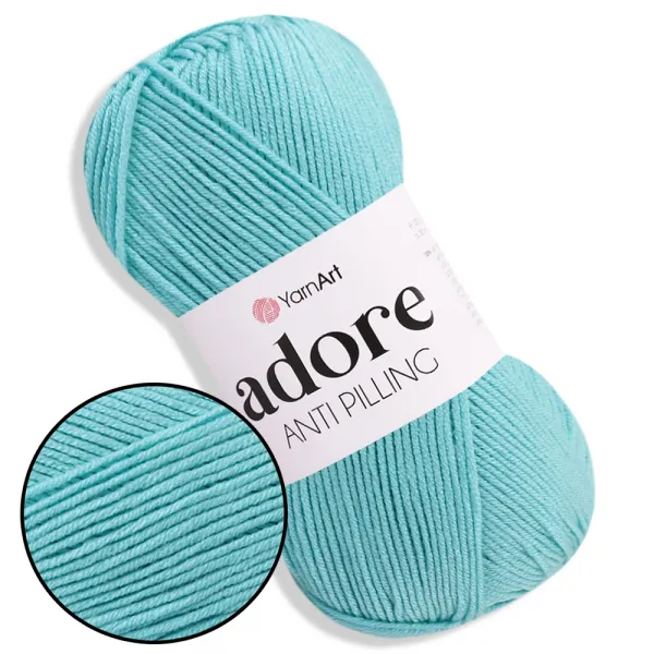 YarnArt Adore, Світла бірюза №342 – купити | Candy Yarn