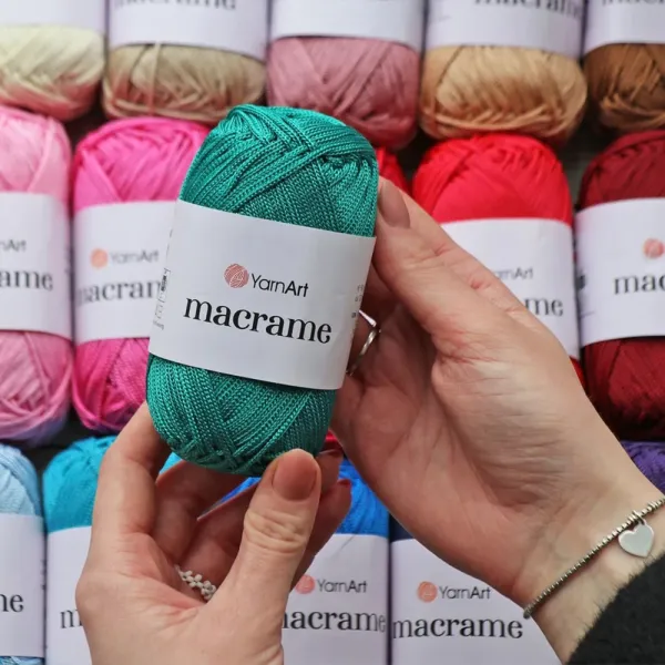 Упаковка YarnArt Macrame, Фиолет №135, 6шт – купить | Candy Yarn