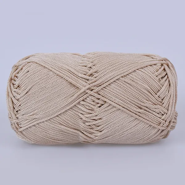 YarnArt Macrame, Кофе с молоком №166, полиэстеровый шнур 2,5мм – купить | Candy Yarn