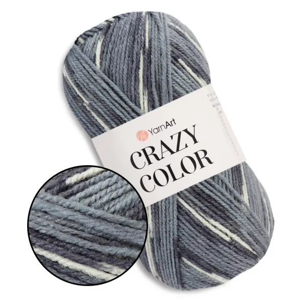 YarnArt Crazy Color, №652 – купити | Candy Yarn