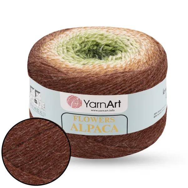 YarnArt Flowers Alpaca, №425 – купить | Candy Yarn