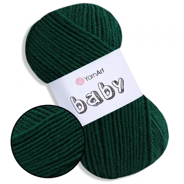 YarnArt Baby, Малахіт №590, акрилова дитяча пряжа для іграшок – купити | Candy Yarn