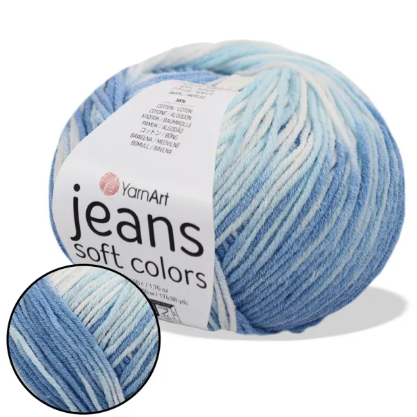YarnArt Jeans Soft Colors, №6213 – купить | Candy Yarn