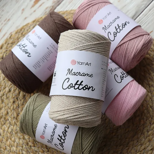 YarnArt Macrame Cotton, Мокко №788 – купити | Candy Yarn