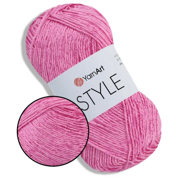 YarnArt Style, Рожевий №665 – купити | Candy Yarn