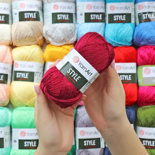YarnArt Style, Бірюза №673 – купити | Candy Yarn