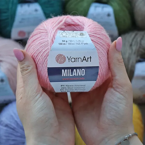 YarnArt Milano, Бежевый №855 – купить | Candy Yarn