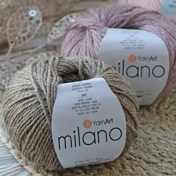 YarnArt Milano, Пепельный №866 – купить | Candy Yarn