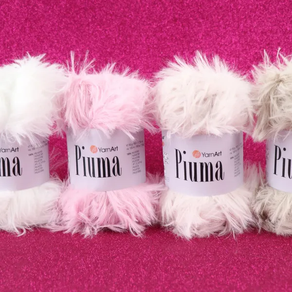 YarnArt Piuma, Розовая пудра №4409 – купить | Candy Yarn