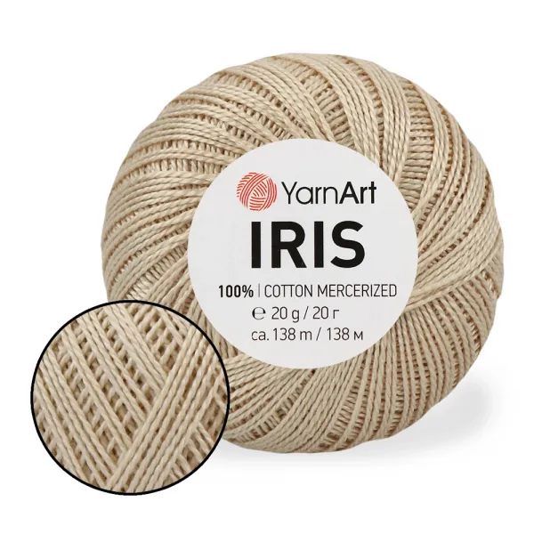 YarnArt Iris, Беж №0929 – купити | Candy Yarn