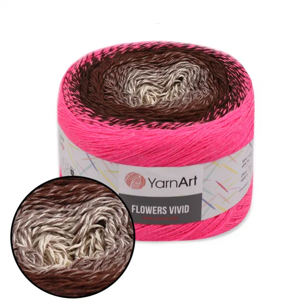 YarnArt Flowers Vivid, №501 – купить | Candy Yarn