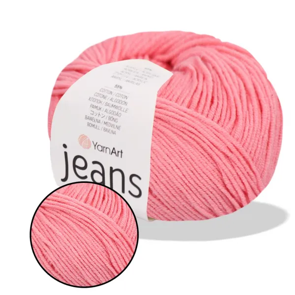 YarnArt Jeans, Рожевий корал №78 – купити | Candy Yarn