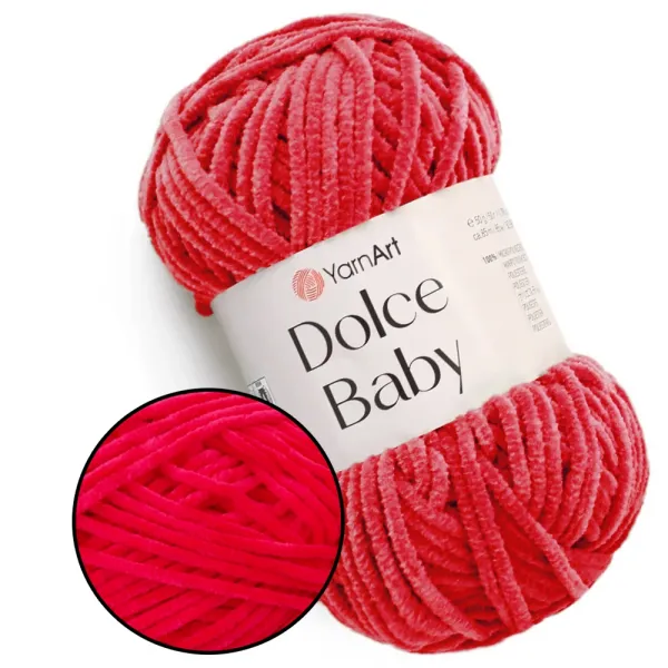 YarnArt Dolce Baby, Малиновый №759 – купити | Candy Yarn