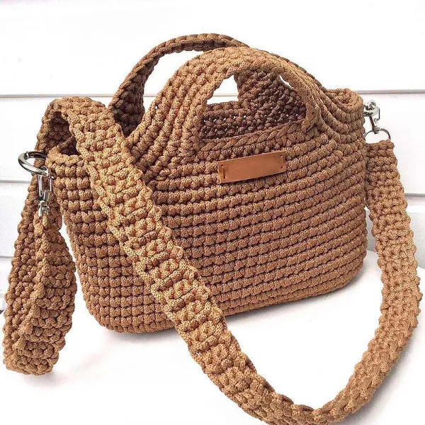 YarnArt Macrame XL, Коричневый №151, шнур полиэстеровый 4мм – купить | Candy Yarn