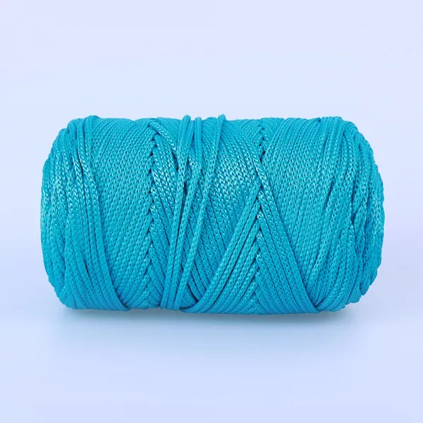 YarnArt Macrame XL, Бирюзовый №152, шнур полиэстеровый 4мм – купить | Candy Yarn