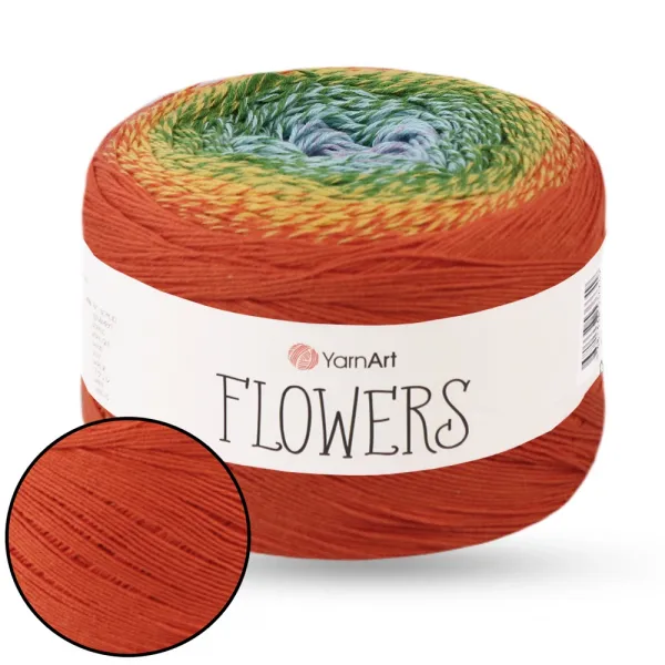 YarnArt Flowers, №255 – купити | Candy Yarn