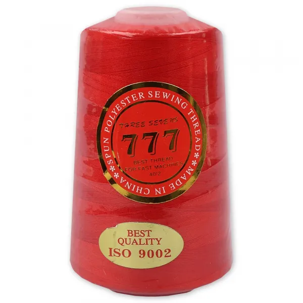 Нитки швейні 777, 40/2, 4500м, Чилі №010 – купити | Candy Yarn